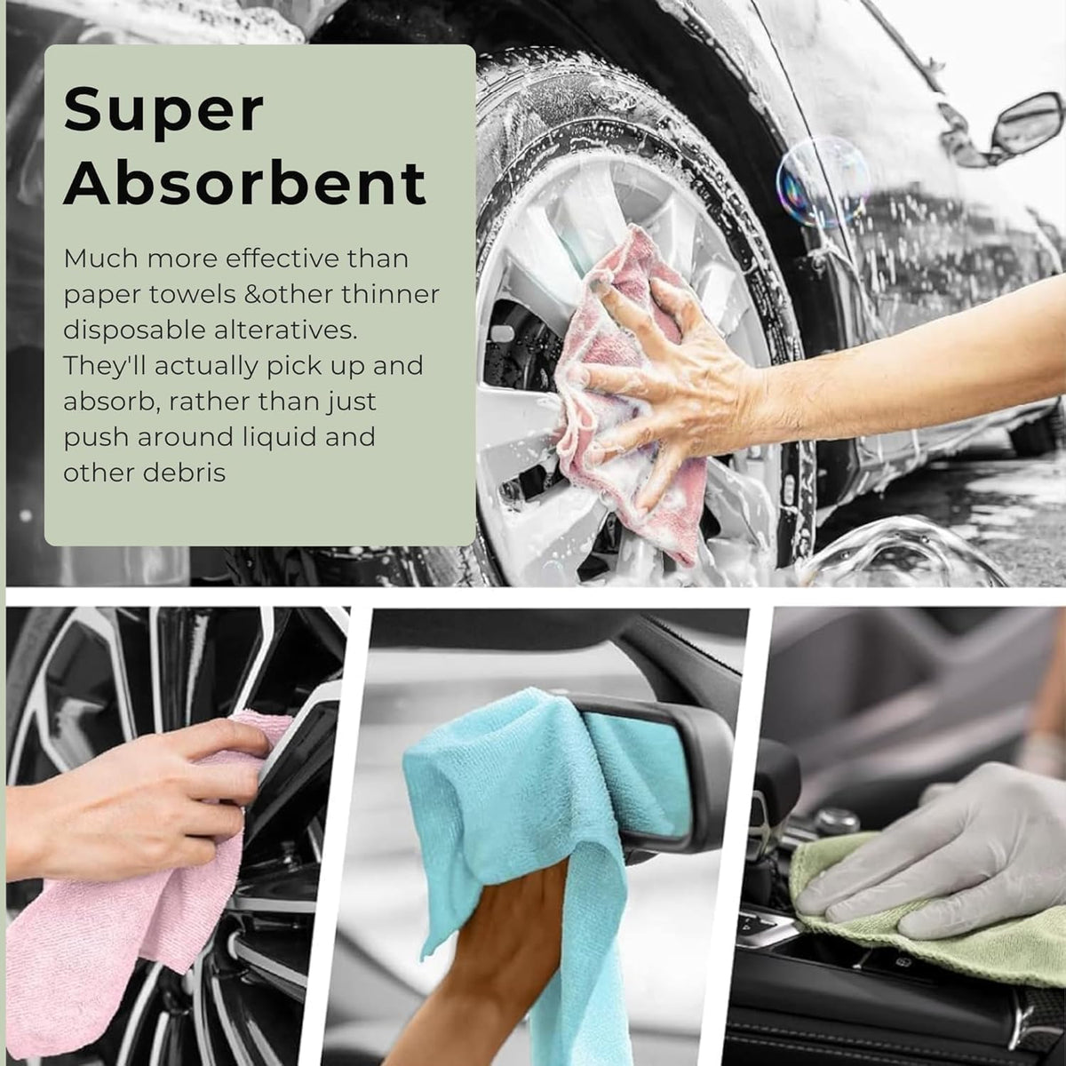 Premium Microfiber Cleaning Cloths™